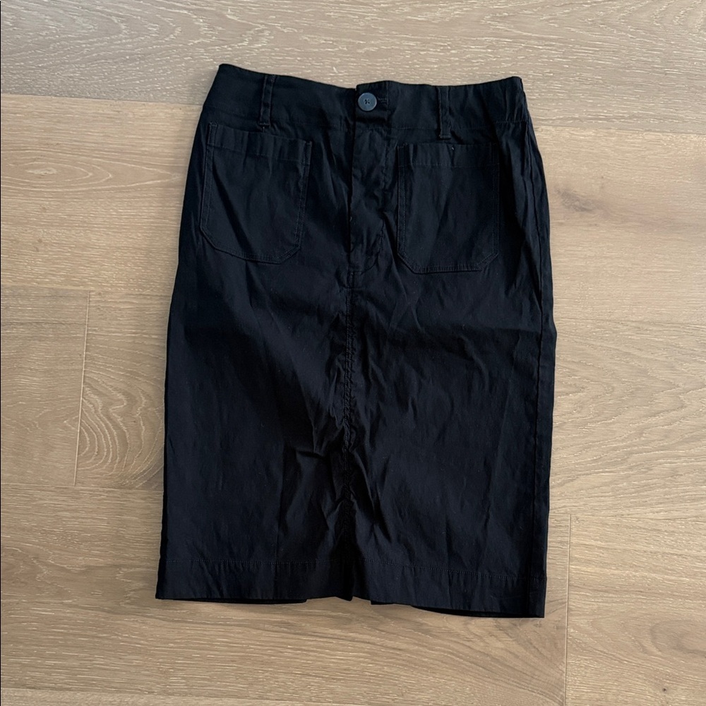 Anthropologie Maeve Black Skirt